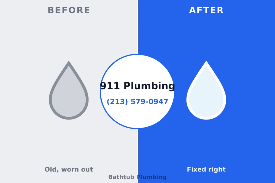 Before and after: plumbing company Westwood, KS